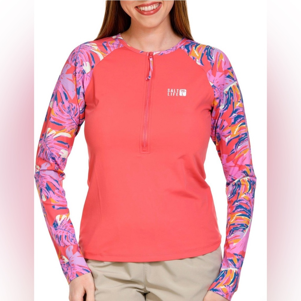 SALT LIFE Outdoor Colorblock Top-NWT